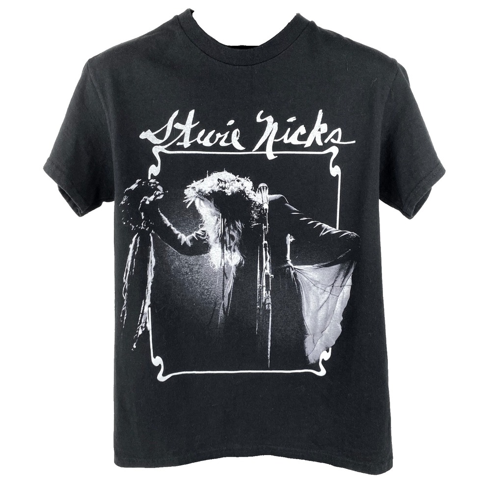 Stevie Nicks 2023 - 2024 Concert Tour T-Shirt Women's Small Black w Graphic LKNU